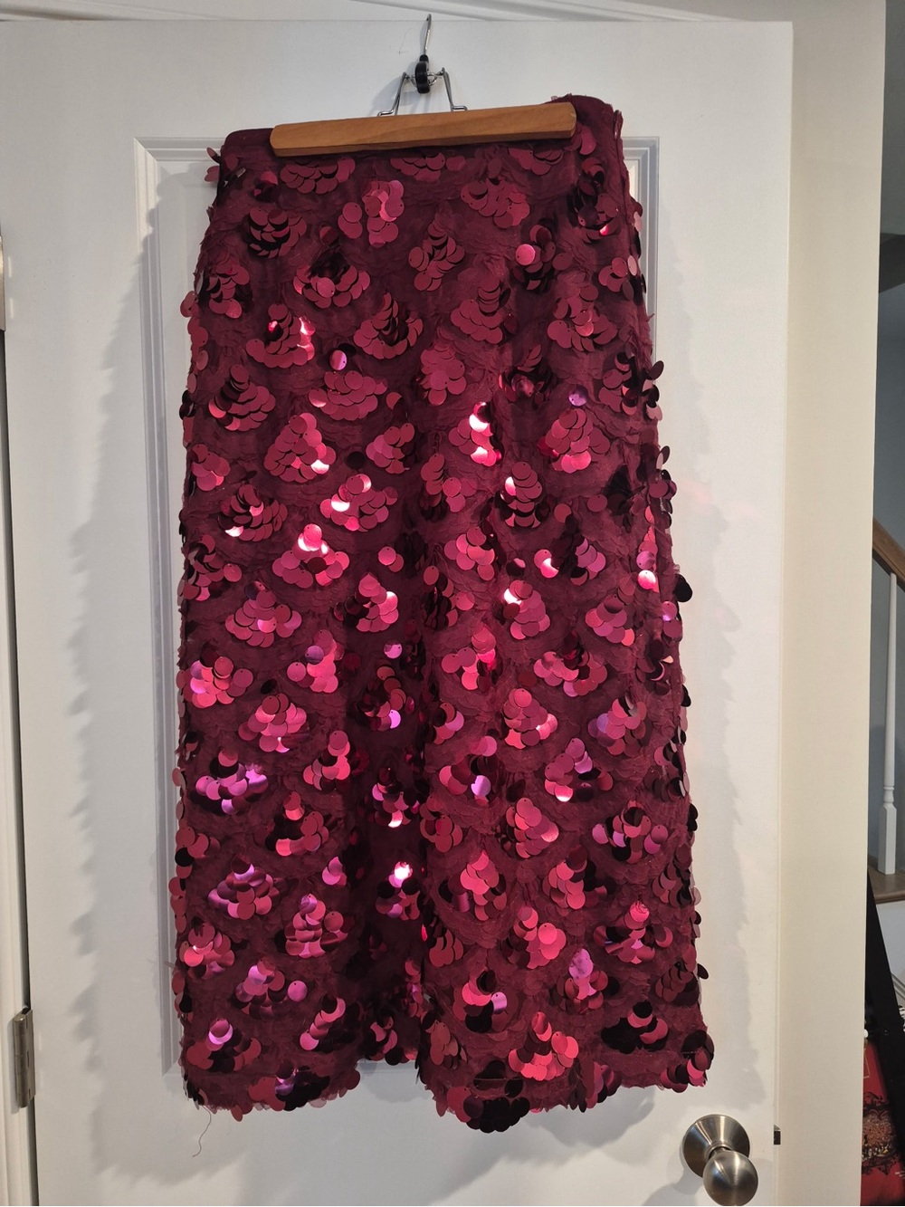 Women's Sequined Midi Skirt - Hyacinth House